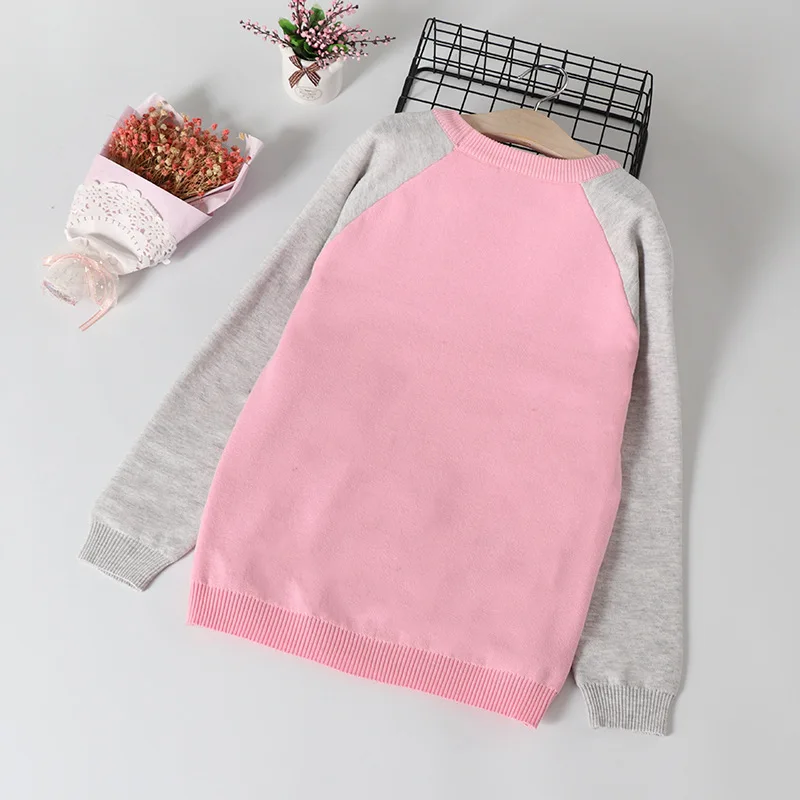 

Girl'S Sweater CHILDREN'S Sweater Causal Pullover 2019 Spring And Autumn New Style Cartoon Dumbo Elasticity Base Shirt