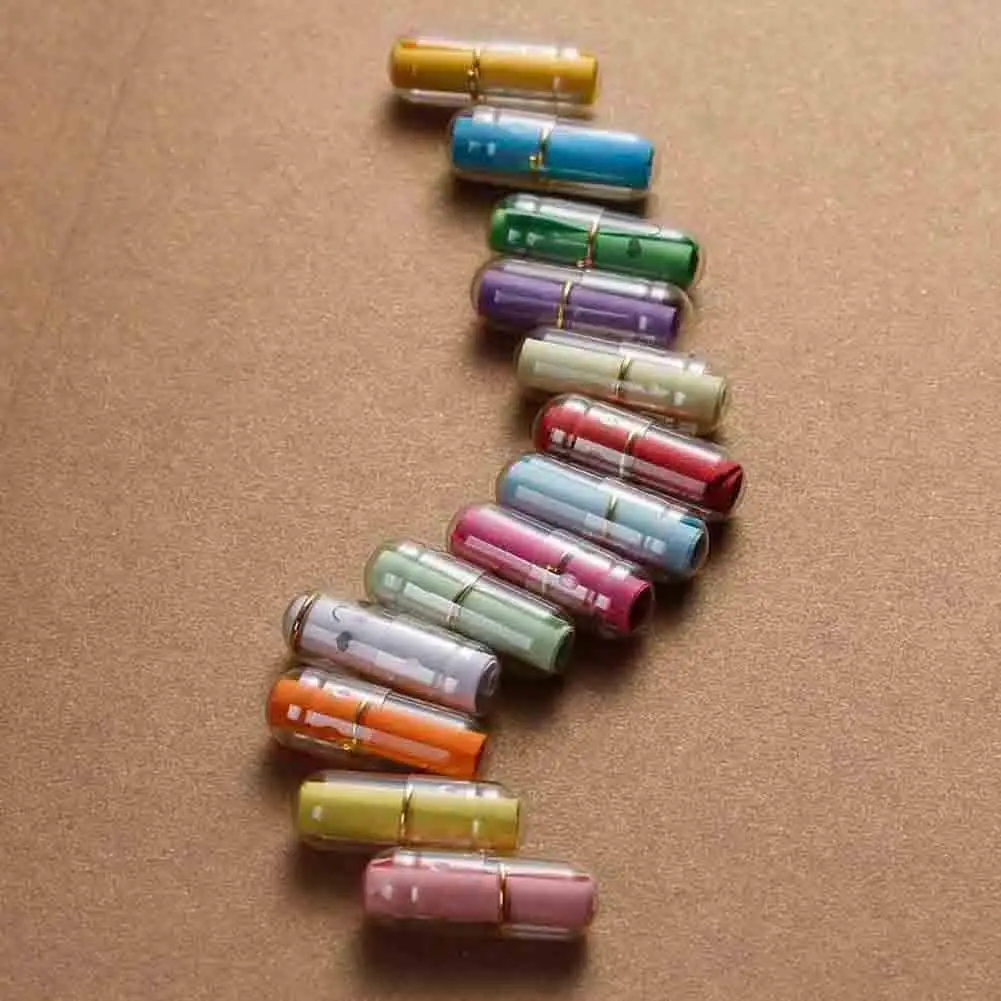 25 шт. прозрачная бутылка с надписью Wish Love Pill пустая буквенная бумага капсульный