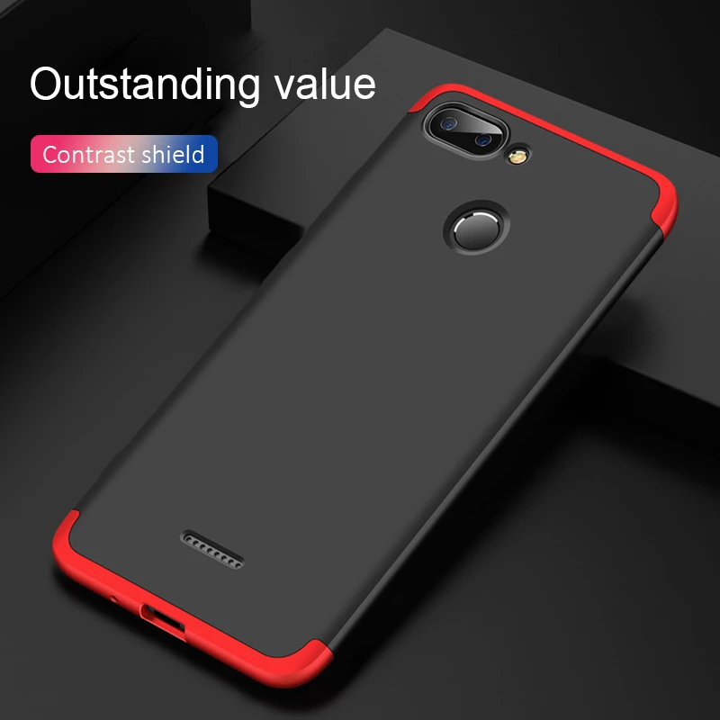 

360 Fully Enclosed Phone Case For Xiaomi Mi A2 Xiaomi Redmi Note 5 Case Luxury Anti-shock Phone Cover For Xiaomi Redmi 4x Mi 8