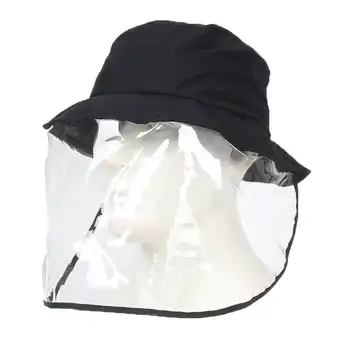 

Anti Flu Full Eyes Face Protection Hat With Plastic Cover Safety Mask For Dust Face Protection Dust Mask Hat For Child Adult