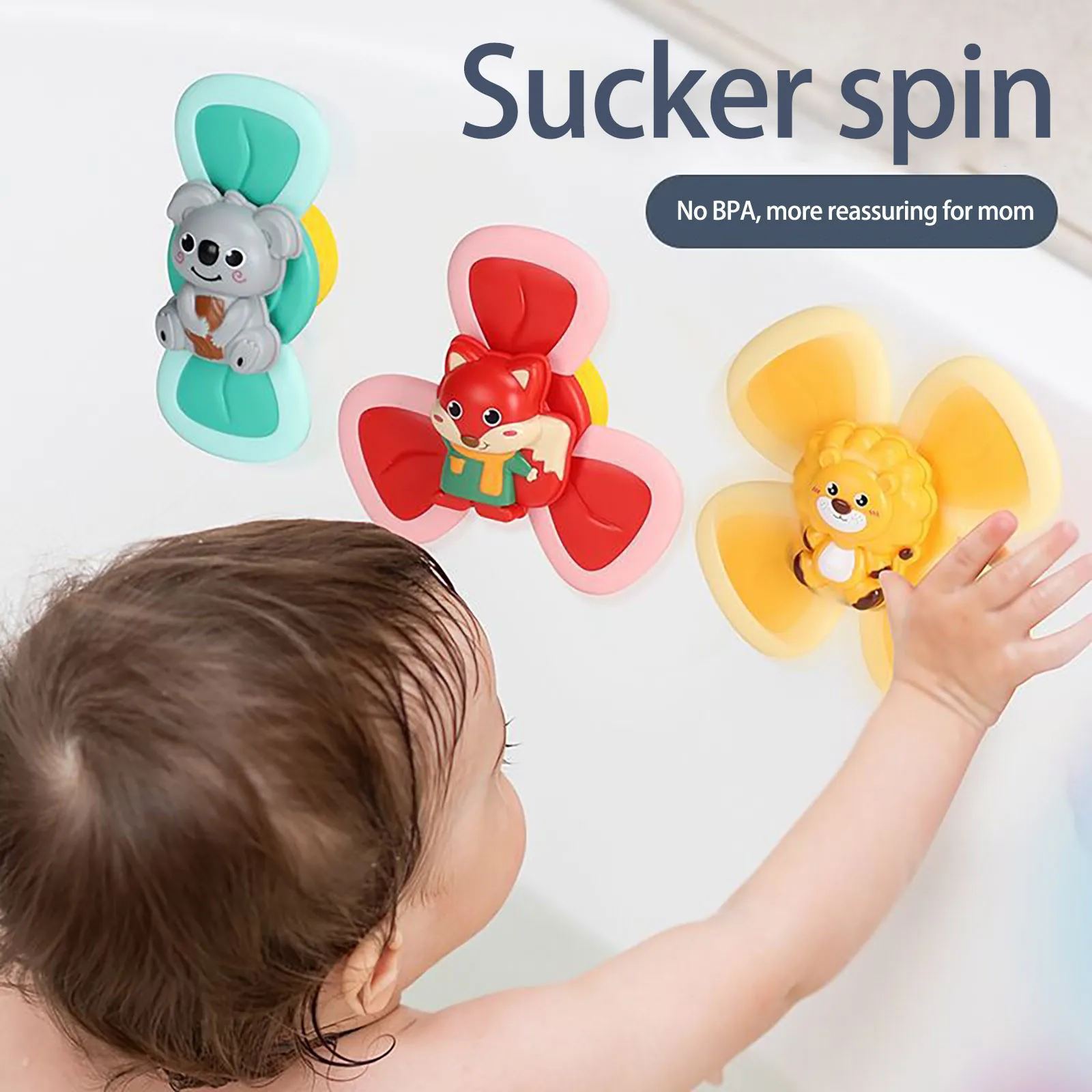 Игрушка для ванны обеденный стул на присосках Артефакт животных детская игрушка