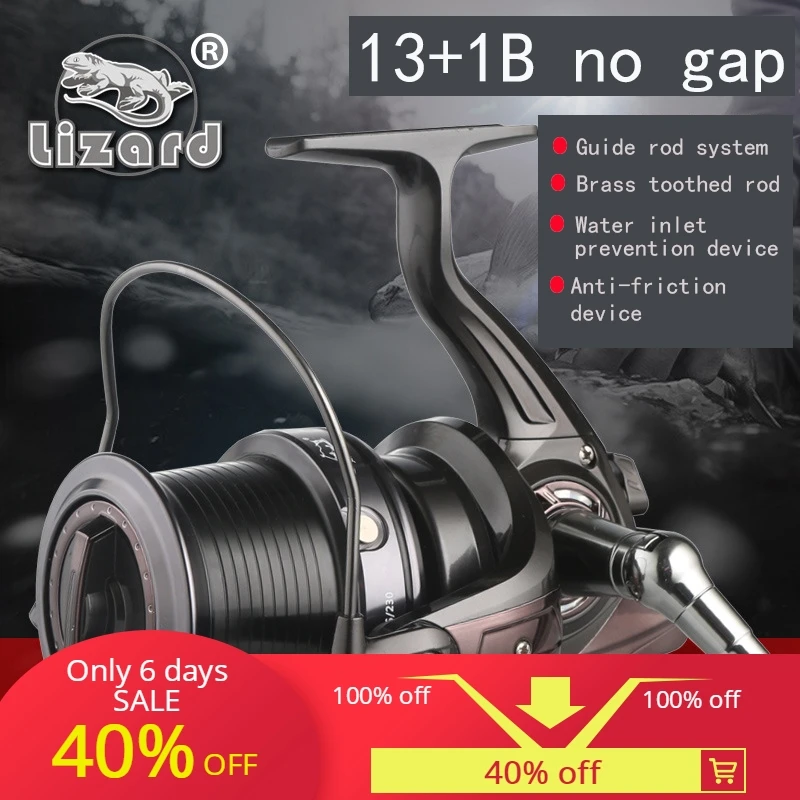 

Long shot Spinning wheel fish reel fishing accessories all metal molinete long cast fishing reel carp molinete de carp reel re