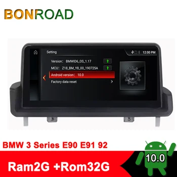 

Bonroad 10.25" android 10.0 Car radio GPS Navigation for 3 serise E90 E91 E92 E93 (Left Hand Driver) wifi bluetooth IPS screen