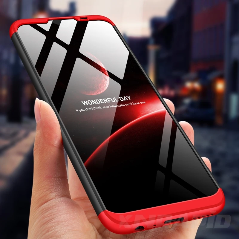 Для Xiaomi Redmi Note 8T чехол 3 в 1 Жесткий PC матовый пластиковый задний ударопрочный защитный корпус для Xiaomi Redmi 8 8A Note 8 Pro Чехол