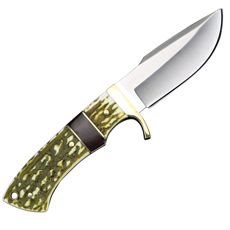 XUAN FENG EDC инструмент открытый джунгли нож Дикий прямой нож для выживания кемпинга тактический военный охотничий нож
