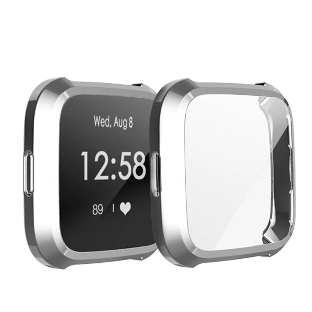 H30 Мягкий ТПУ защитный чехол с гальваническим покрытием для Fitbit versa Lite чехол для смарт часов защитная оболочка умные аксессуары