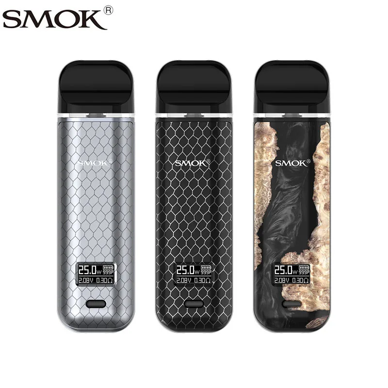 Оригинальный набор SMOK Novo X Pod 25 Вт 800 мАч встроенный аккумулятор MTL электронная