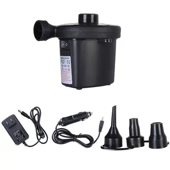 

668C Portable Electric Air Pump Air Mattress Boat Car Auto Air Inflatable Pump For Car Home Use Camping Inflator