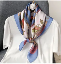 2020 new silk scarf square women fashion work neckerchife spring summer decorative scarves 70*70cm small scarfs gift for lady Scarves 2020 new silk scarf square women fashion work neckerchife spring summer decorative scarves 70*70cm small scarfs gift for lady Scarves