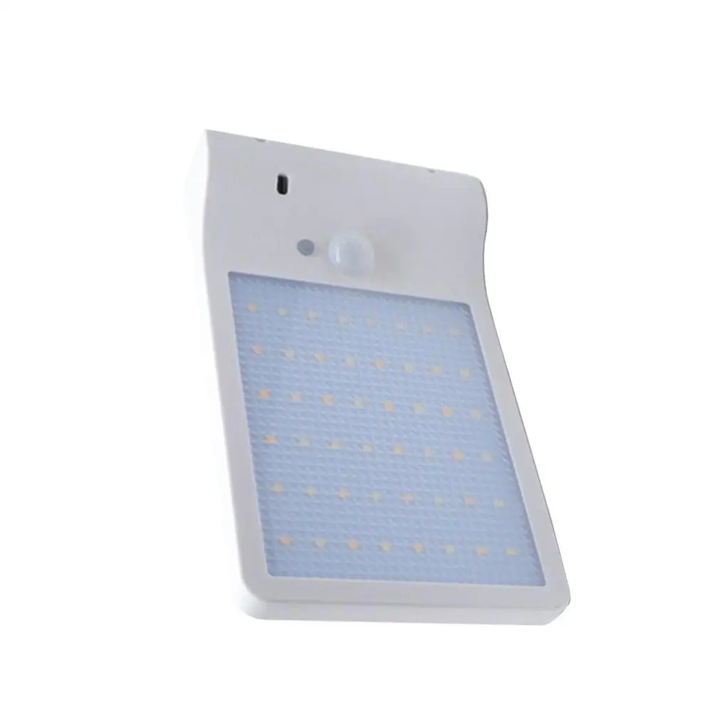 Открытый Солнечный уличный свет 48Led двухцветный Регулируемый садовый свет аварийный пульт дистанционного управления индукционный настенный светильник