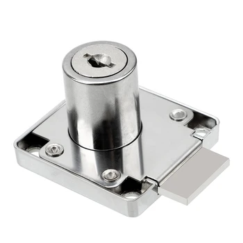 

Security Hardware Durable Drawer Lock With 2 Keys Furniture Lock Core Cold Rolled Steel