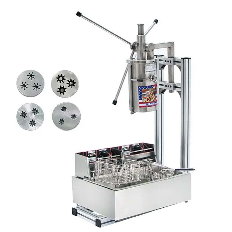 

5L commerical vertical Churro maker, Latin fruit machine Spanish fritters