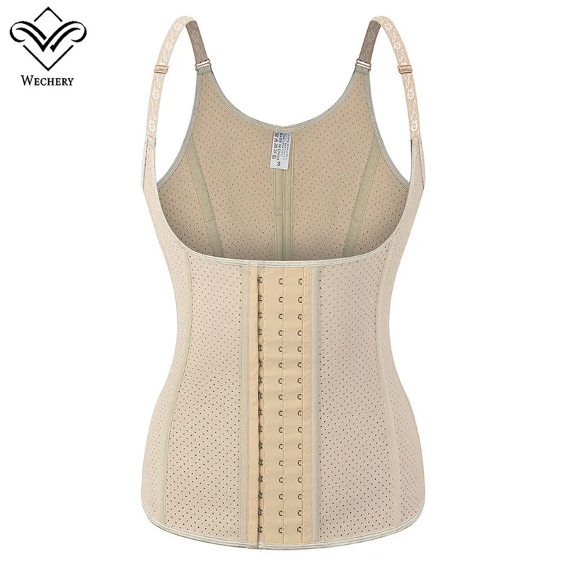 Wechery Для женщин тонкий Body Shaper латексный утягивающий корсет размера плюс