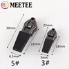 10pcs Meetee 3# 5# Anti-loading Waterproof Zipper Slider Reverse Installation for Invisible Nylon Zip Bag Jacket Zip Head Puller ► Photo 3/5