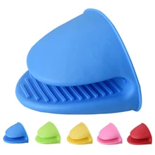 Высокотемпературные кухонные Утепленные перчатки для выпечки, изоляционные перчатки, силиконовая для микроволновой печи, анти-обжимные ручные кухонные инструменты для зажима