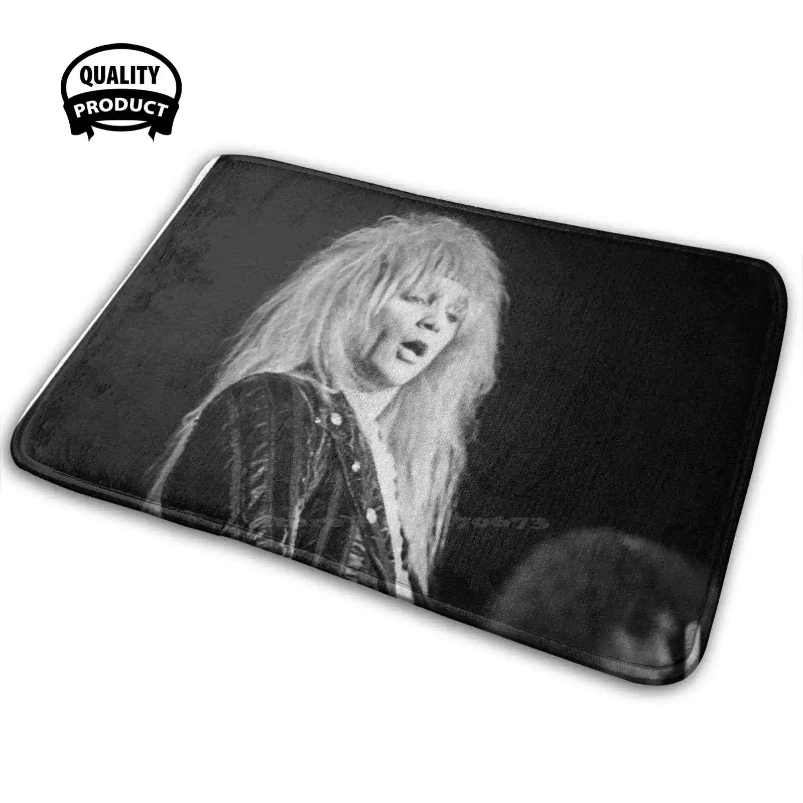 Michael Smith Brinny Fox Fotografia In Bianco E Nero Morbido E Interessante Articoli Per La Stanza Tappeto Tappeto Musicista Michael Smith Che Esegue 