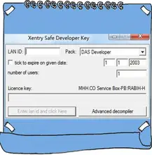 Das desenvolvedor keygen software para xentry seguro chave de desenvolvedor