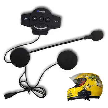 

HobbyLane BT-10 Motor Helmet Wireless Bluetooth Earphone Motorcycle Helmet Earset Speaker Intercom Handsfree Music Headset d29