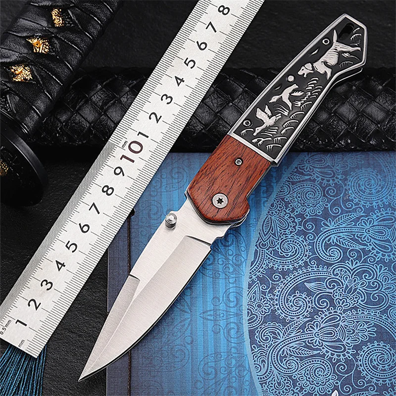 

2020 New Free Shipping Combat Tactical Folding Knife Survival Portable Outdoor Camping Fishing Hunting Military Knives EDC Tools