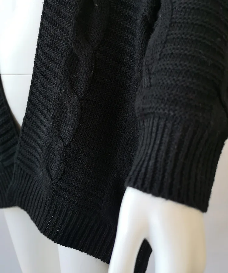 Кардиган с цветами из конопли, однотонный длинный вязаный свитер без подкладки