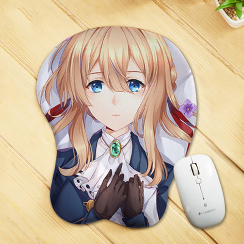 3dアニメマウスパッド ファッショナブルなリストレスト付きソフトシリコンマウスパッド オフィスコンピュータ用 Mouse Pads Aliexpress