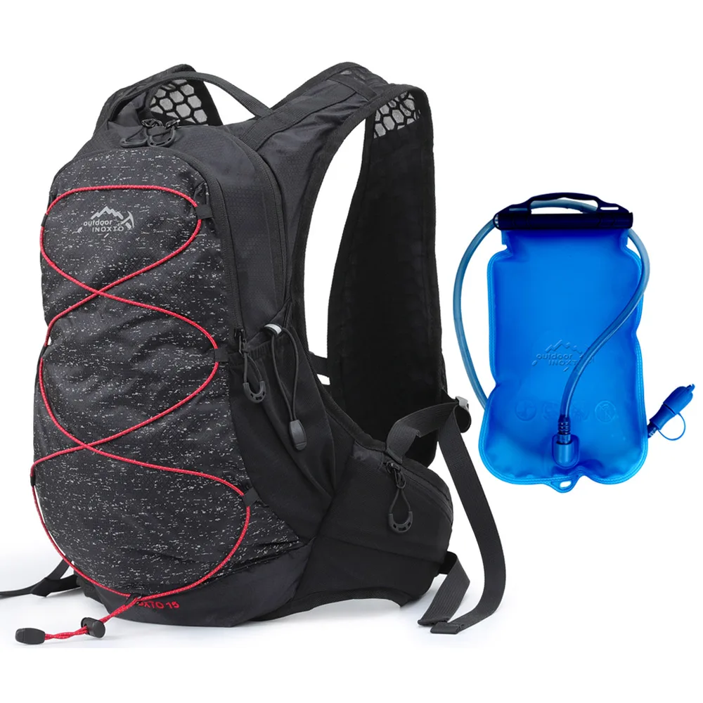 12л Водонепроницаемая велосипедная сумка MTB велосипедный Рюкзак дышащий альпинистский походный велосипедный гидратационный рюкзак - Color: Backpack-Water bag