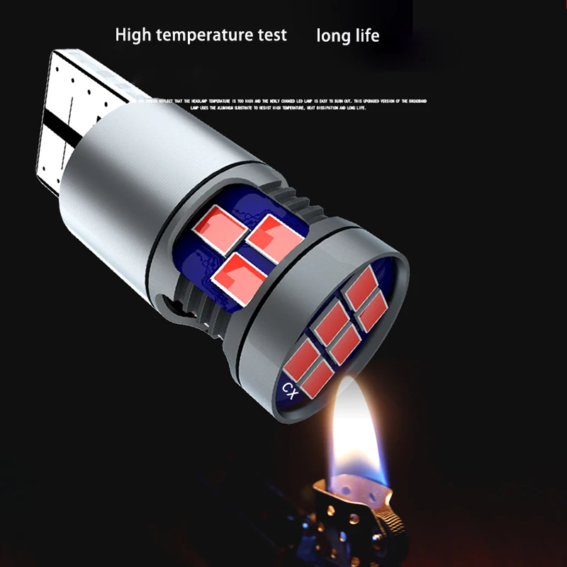 2PCS T10 W5W LED �ڵ��� ��� ���� ���� ���� 2016 SMD �ڵ� ���׸��� ���� �� �� ���� �׼����� Ʈ��ũ ����Ʈ 6000K