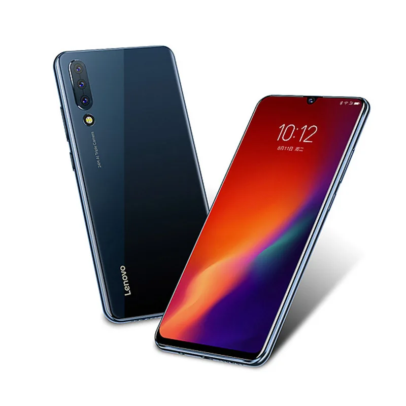 Смартфон lenovo Z6 L78121 с глобальной прошивкой, 6 ГБ, 64 ГБ, экран, отпечаток пальца, Восьмиядерный мобильный телефон Snapdragon 730, 6,39 дюймов, OLED, 4000 мАч