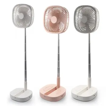 

Fan USB Folding Telescopic Mini Fan USB Rechargeable Student Pportable Small Electric Dormitory Desktop Large Wind Battery