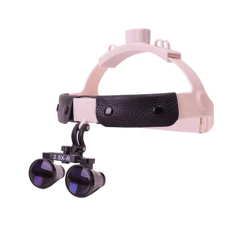 

Headbband 2.5/3.5X Medical Binocular Magnifier Surgical Dental Loupes+3W Headlight Headlamp Plastic Surgery Pet Clinic