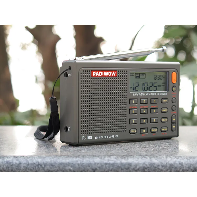 Цифровое портативное радио Radiwow R 108 для дома улицы|Радиоприёмники| |