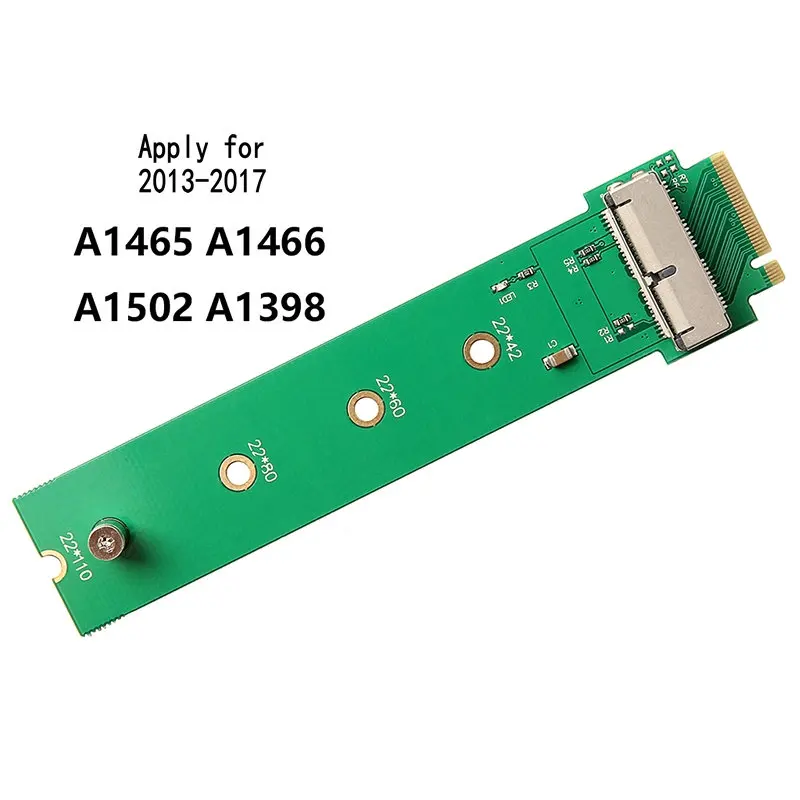 Адаптер PCI Express 4X M.2 NGFF M Key для 2013 2014 2015 Apple Macbook SSD адаптер pcie A1493 A1502 A1465 A1466|pci express|pcie ssd