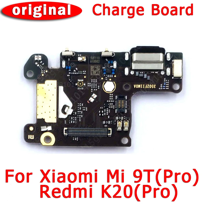 

Original Charging Port For Xiaomi Mi 9T Charge Board For Redmi K20 Pro USB Plug PCB Dork Connector Flex Cable Replacement Parts