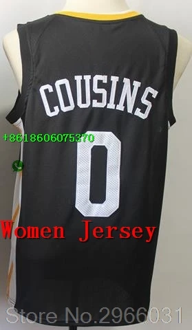 for Women A+++ качество для взрослых женщин#11 Клай Томпсон 23 драймон Грин 0 demarus Cousins 9 Andre Iguodala Jersey Golden State - Цвет: for Women