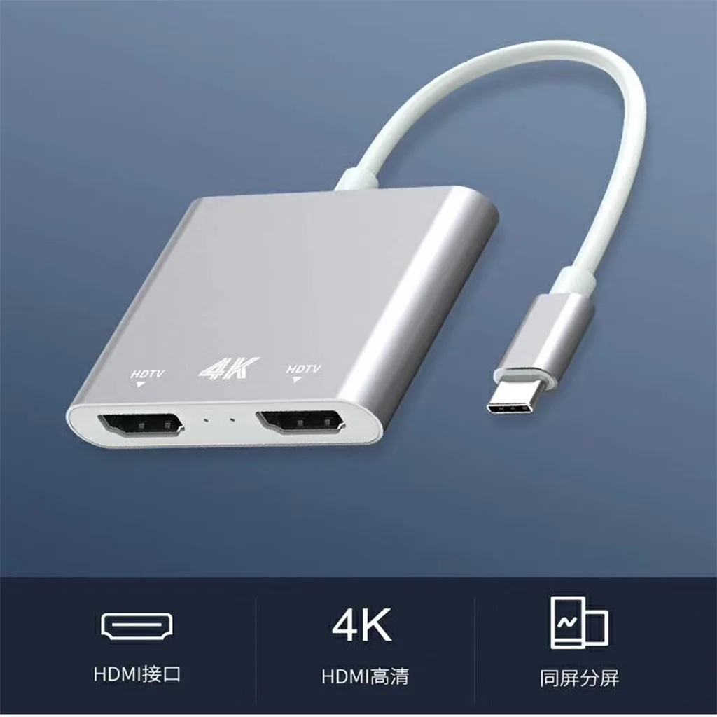 Ouhaobin HDMI кабель тип-c к HDMI адаптер USB-C конвертер кабель для samsung Galaxy Note10/10