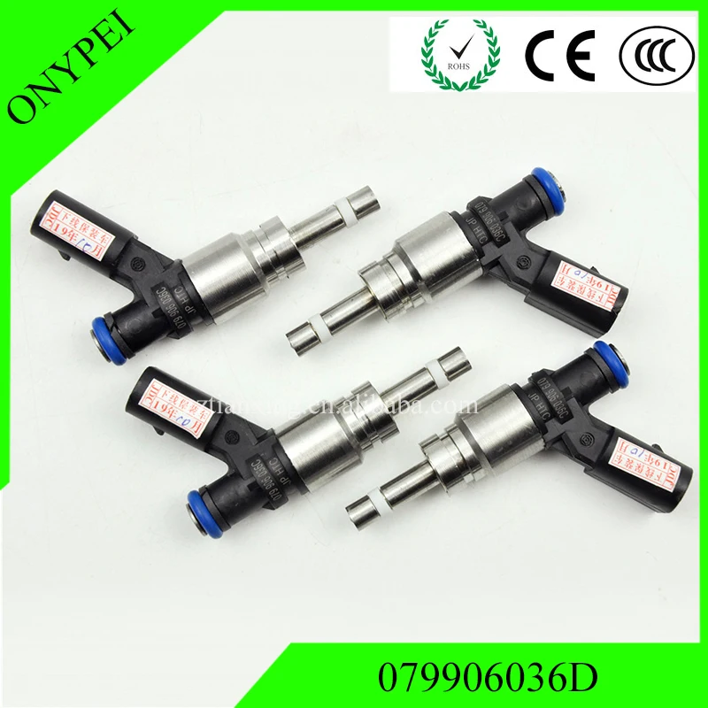 4x OEM 079906036D FIJ0008 Топливная форсунка для 2008-2011 R8 RS4 4.2L V8
