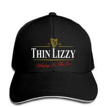 Ограниченная Neu! Забавная тонкая бейсбольная кепка LIZZY Whiskey в банке в стиле панк snapback