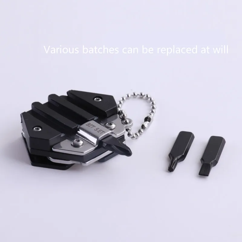 10 в 1Mini-coin отвертка EDC наружная портативная мини-папка многофункциональный Walkman инструмент аварийное Выживание многофункциональные инструменты