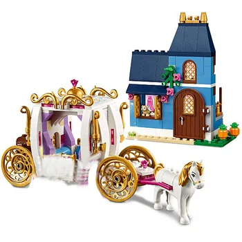 

Enchanted Evening Princess Fit Princess Compatible with Friends Building Block Bricks Kid Toys 352Pcs Lepining