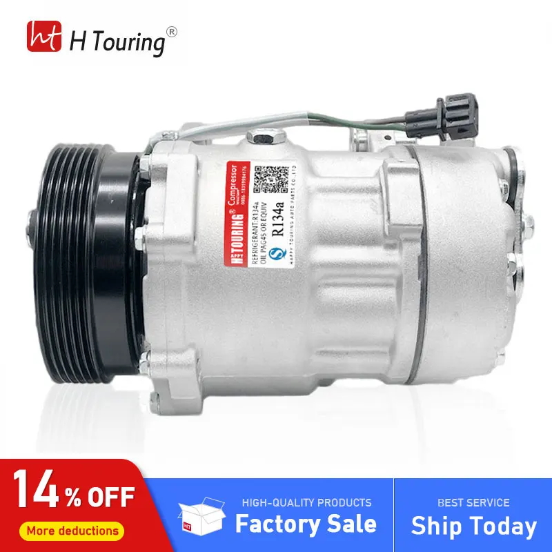 

For sanden compressor sd7v16 For Volkswagen Eurovan Transporter T4 2.8L 7D0820805 7D0820805E 7D0820805A Sanden 1146 1214 57719