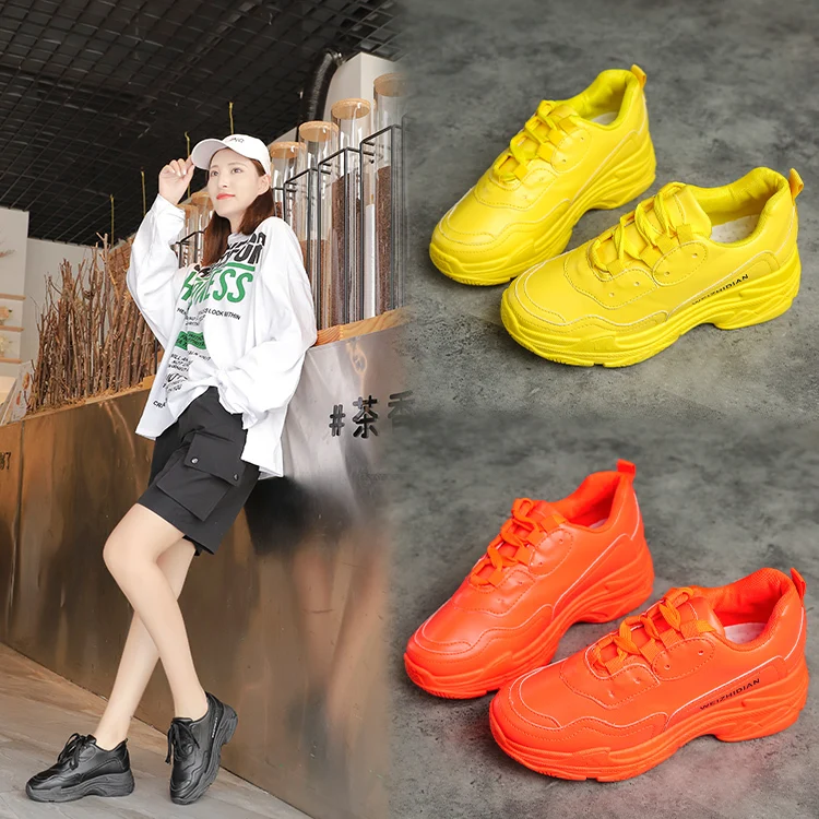 

Zapatillas Mujer 2019 Women Sneakers Autumn Fashion Casual Shoes Woman Comfortable Breathable Platform Sneakers Chaussure Femme