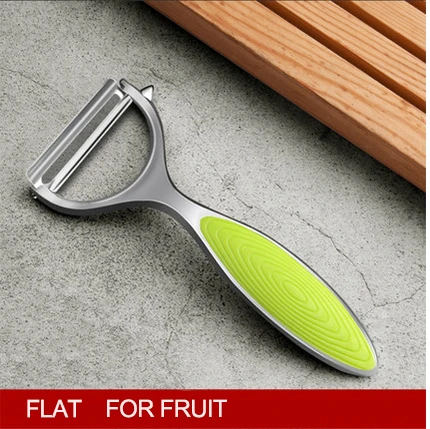 Kitchen Rotary Fruit and Vegetable Scraper Skin-peeler Gadget Double Sided  Peeler Gadgets Tools Dining Bar Home Garden - AliExpress