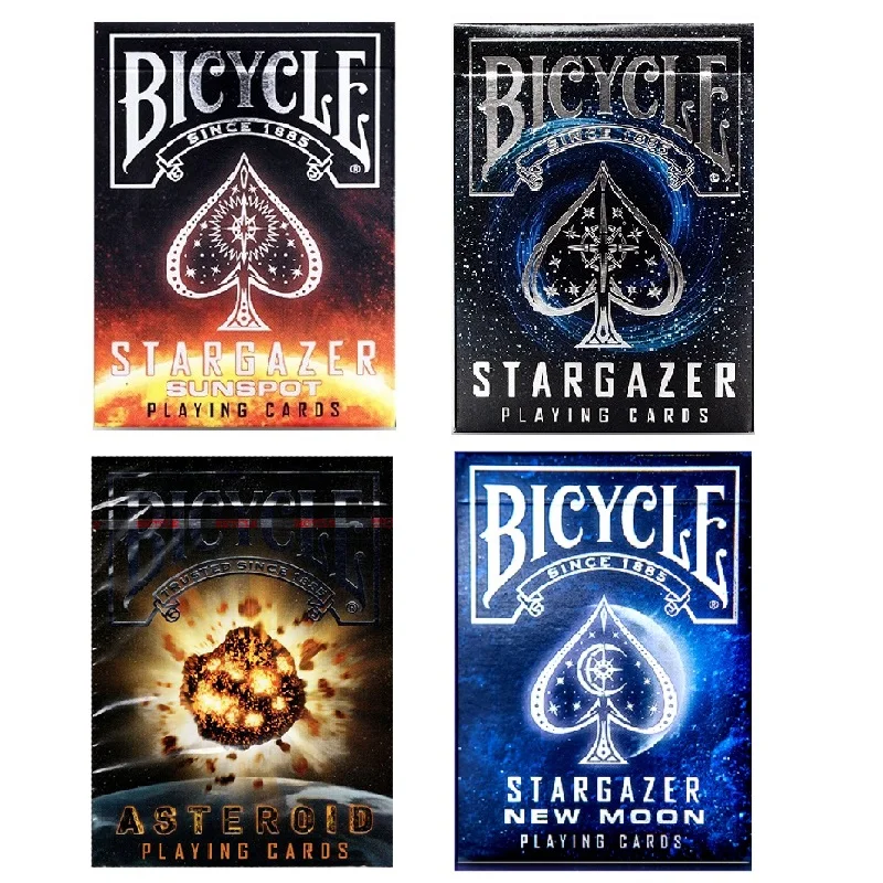 Stargazer New Moon Bicycle Playing Cards Poker Size Deck USPCC Custom Limited