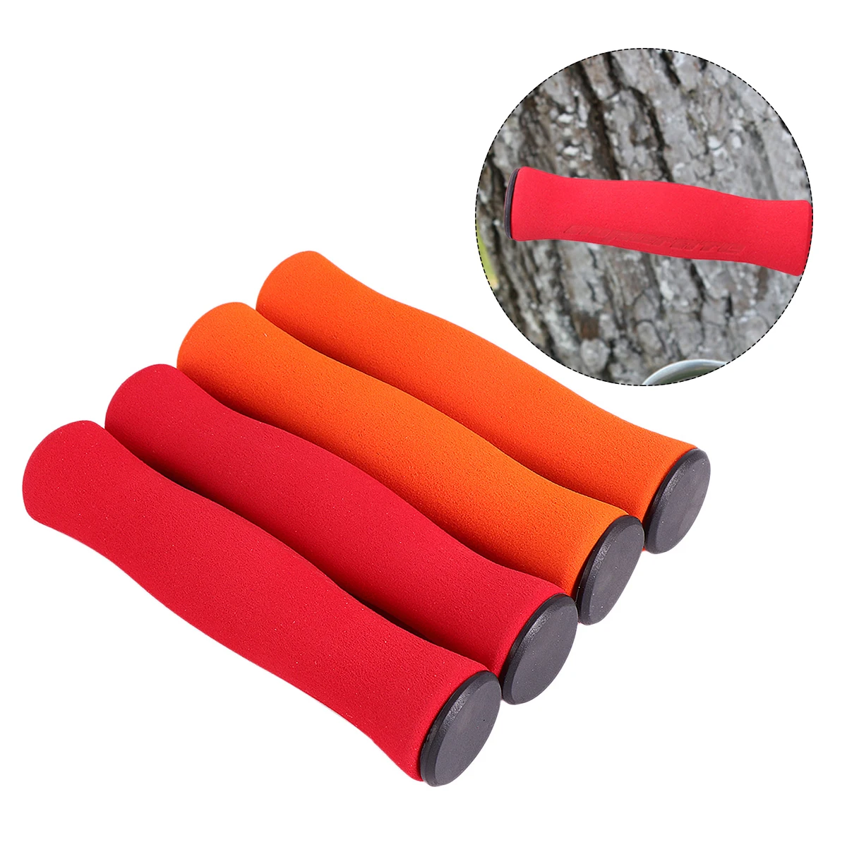 4pcs Soft Foam Sponge Bicycle Handlebar Anti skid Gear Grip MTB Bike