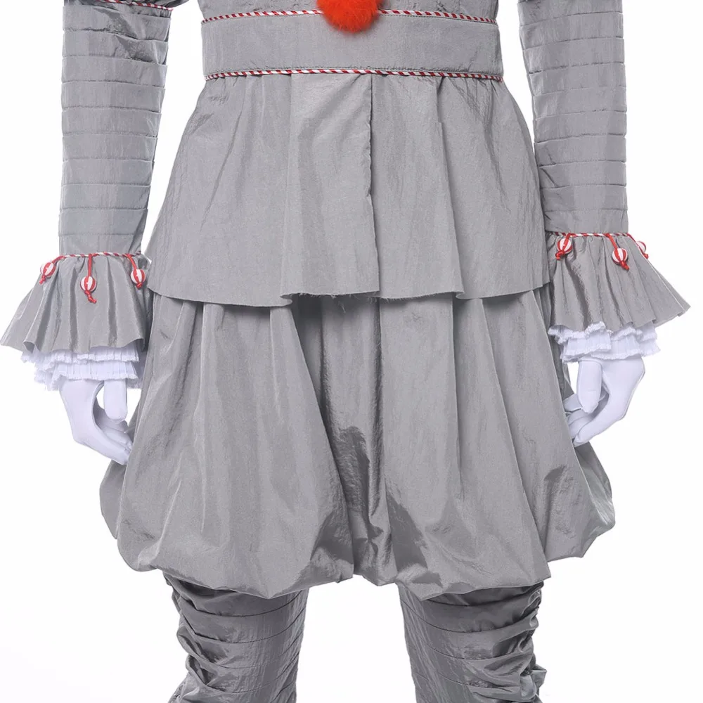 Стивен Кинг It Pennywise Косплей Костюм клоун костюм без Карнавальная маска костюмы на Хэллоуин наряд взрослый Женский Ver