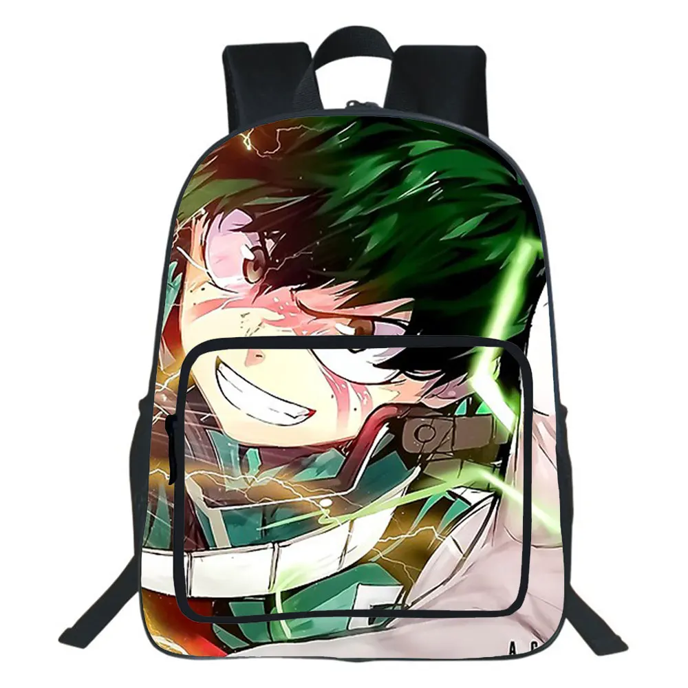 

Japan Anime My Hero Academia Backpack Teen Bookbag Men Large Capacity School Bags Boy Girl Knapsack Casual Rucksack Mochila