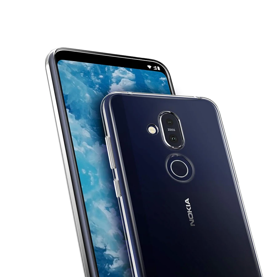 Силиконовый ТПУ чехол для Nokia 8 1 6 Plus 3 2 4 X71 Прозрачный 9 PureView 7 Coque