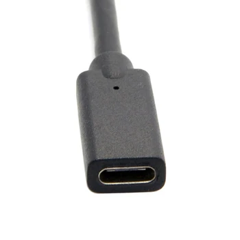 

90 Degree Right Angle USB 3.1 Type C Male To Female Extension Data USB-C Cable