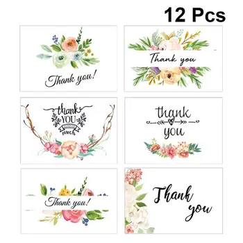 

12Pcs Elegant Creative Greeting Card for Thanksgiving Day Mother's Day Paper Envelopes