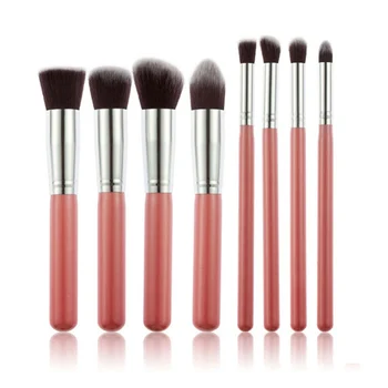 

8pcs makeup brushes sets powder foundation eyeshadow blusher beauty professional make up candy cosmetics tool